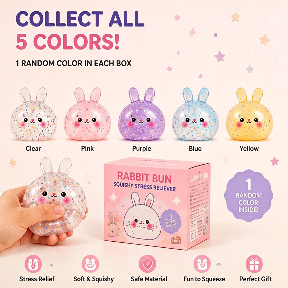 Desk Setup Asmr - ASMR Tacky Texture Kawaii Bunny Steamed