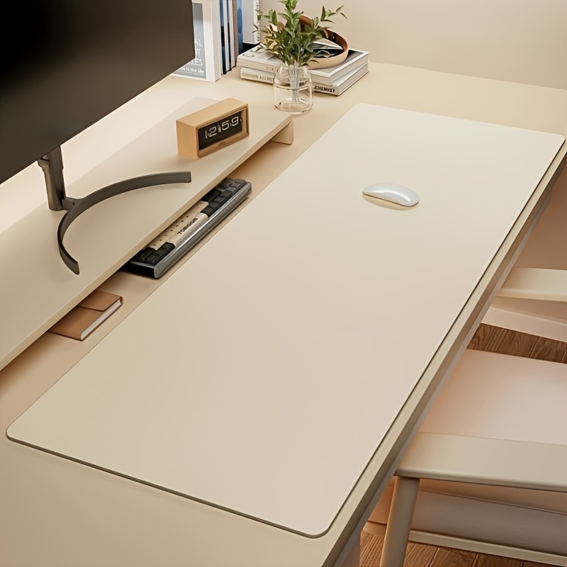 Desk Pad Leather Large - 1PCS Large PU Leather Mouse Mat,