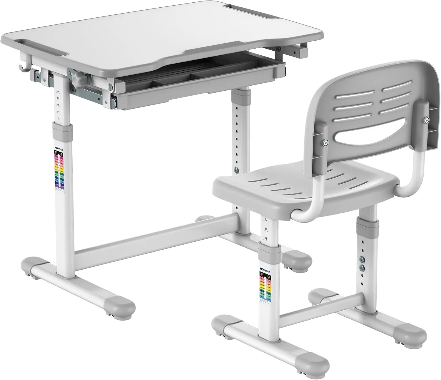 Desk Setup Kids - Mount-It! Kids Desk and Chair Set