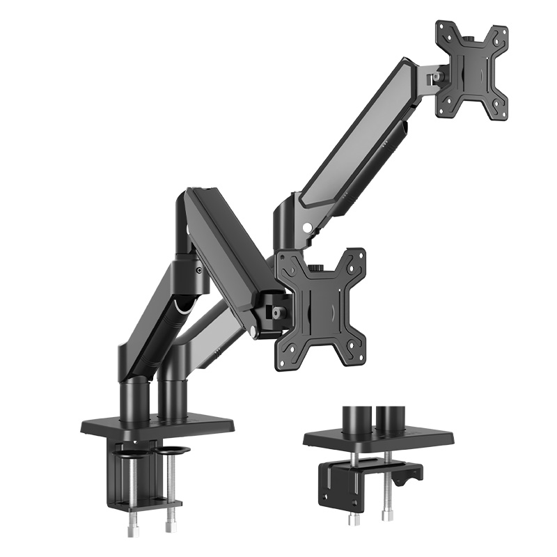 Desk Setup Monitor Arm - New Adjustable Gas Spring Aluminum Alloy