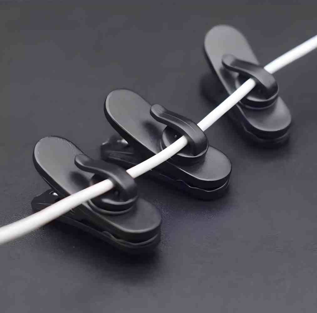 10pcs Rotating Earphone Cable  - Headphone Hook Under 评论和价格