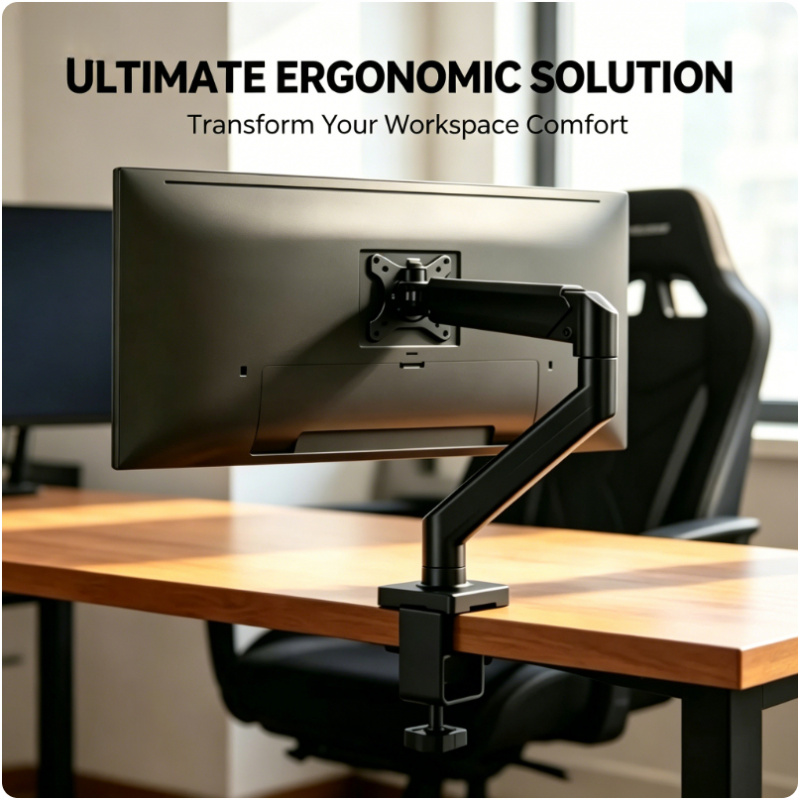 14-32 Inch Single Monitor Arm  - Desk Setup Monitor Arm 评论和价格