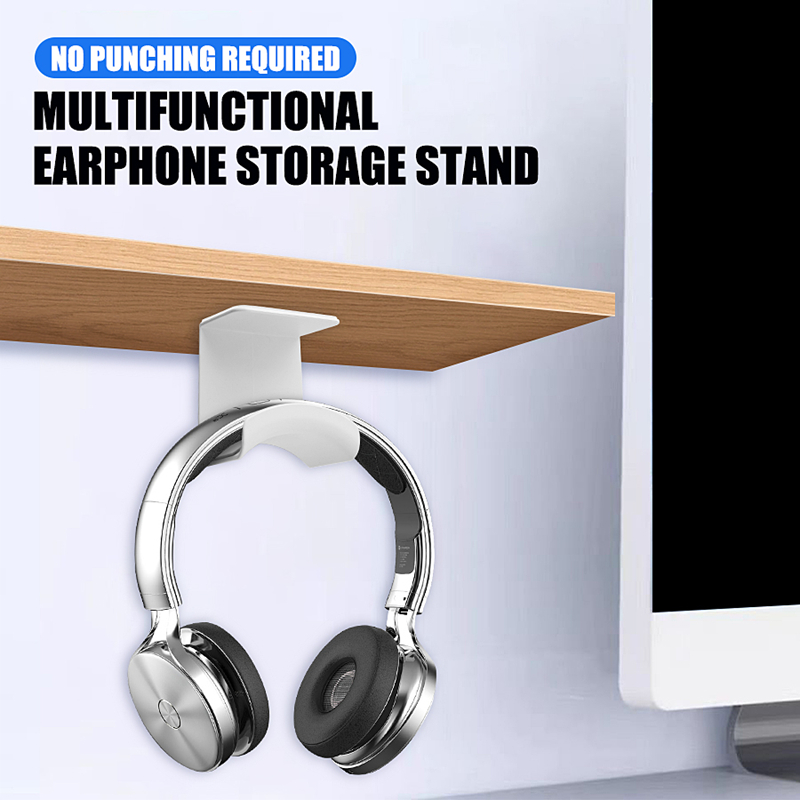 Universal Headphone Stand Adhe - Headphone Hook Under 评论和价格