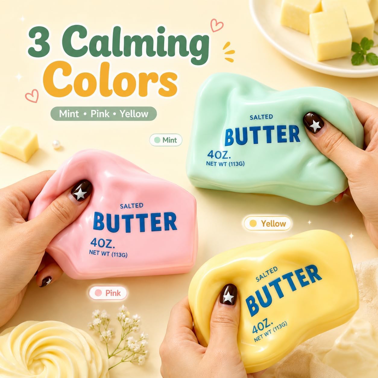 ASMR Satisfying Crunchy Butter - Desk Setup Asmr 评论和价格