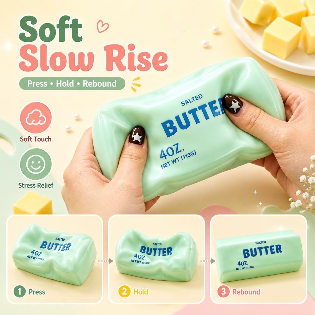 ASMR Satisfying Crunchy Butter - Desk Setup Asmr 评论和价格