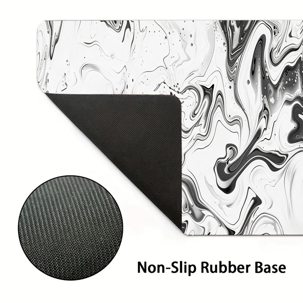 Abstract Fluid Non Slip Rubber - Desk Setup For Work 评论和价格
