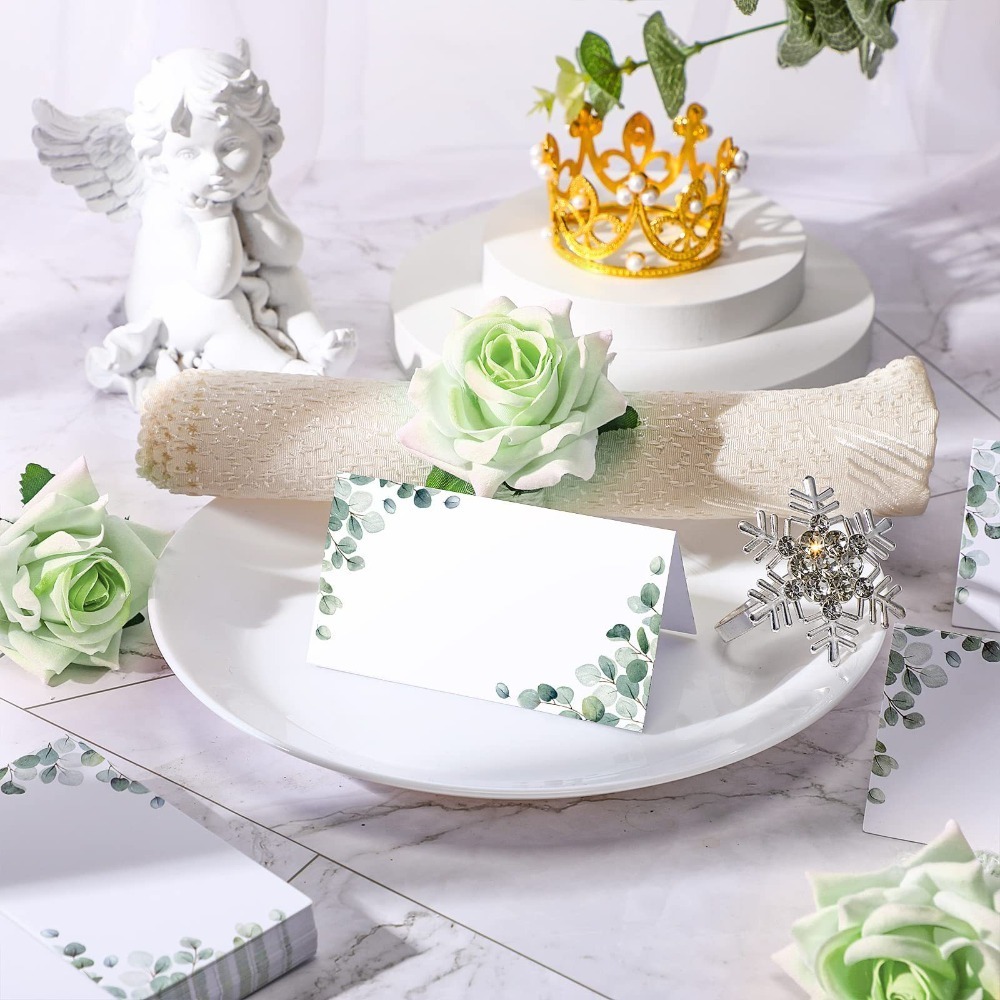 50pcs Blank Green Leaf Table P - Desk Setup Green 评论和价格