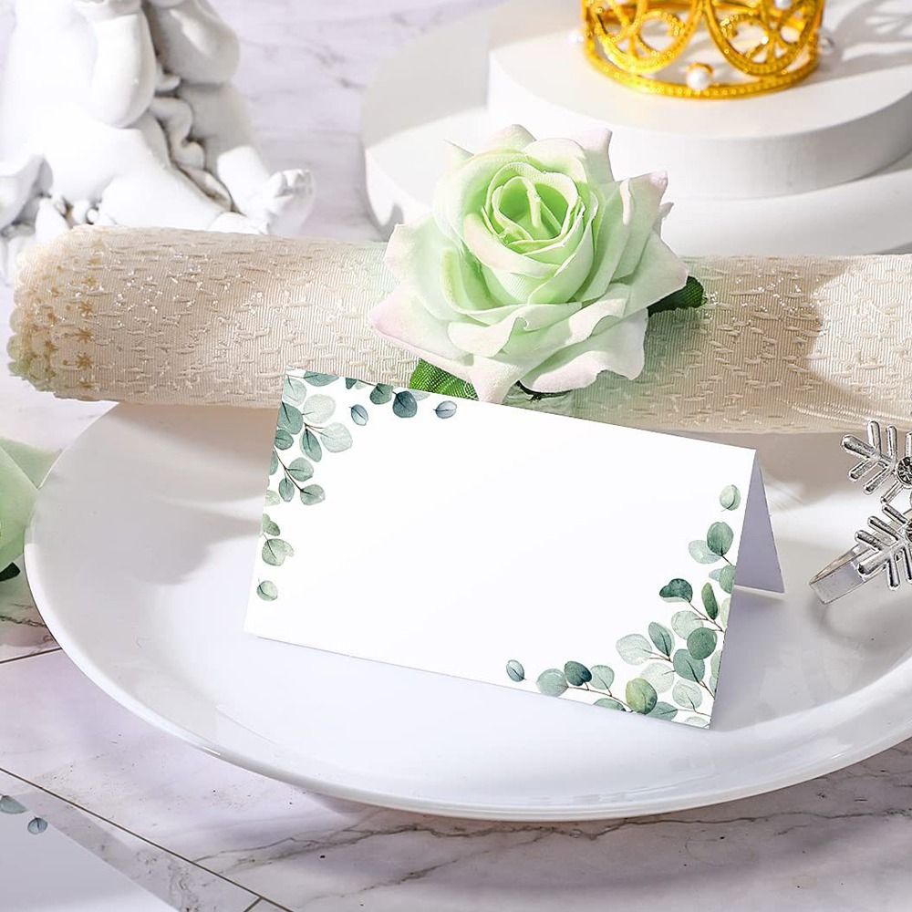 50pcs Blank Green Leaf Table P - Desk Setup Green 评论和价格