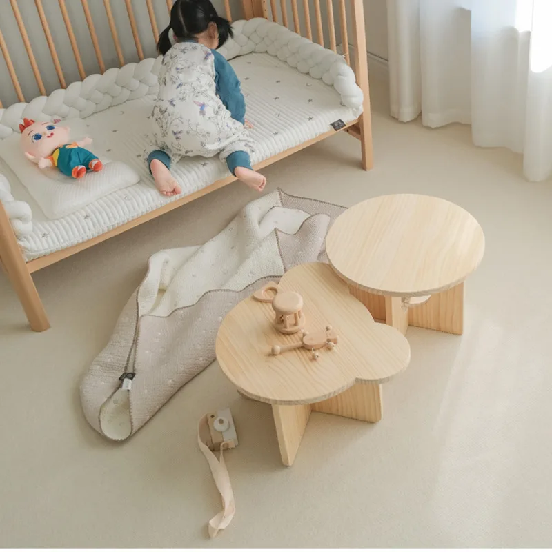 Solid Wood Children's Small Ta - Desk Setup Small Room 评论和价格