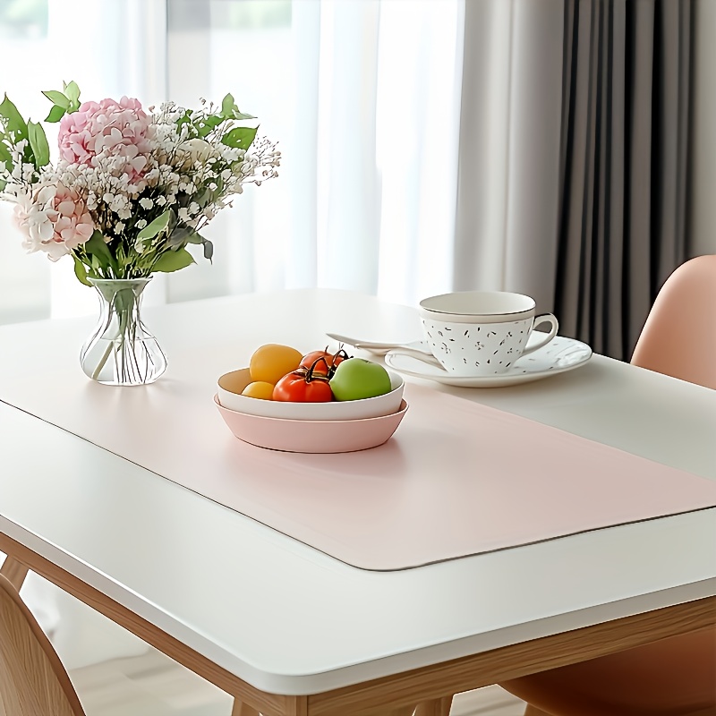 1PCS Large PU Leather Mouse Ma - Desk Pad Leather Large 评论和价格