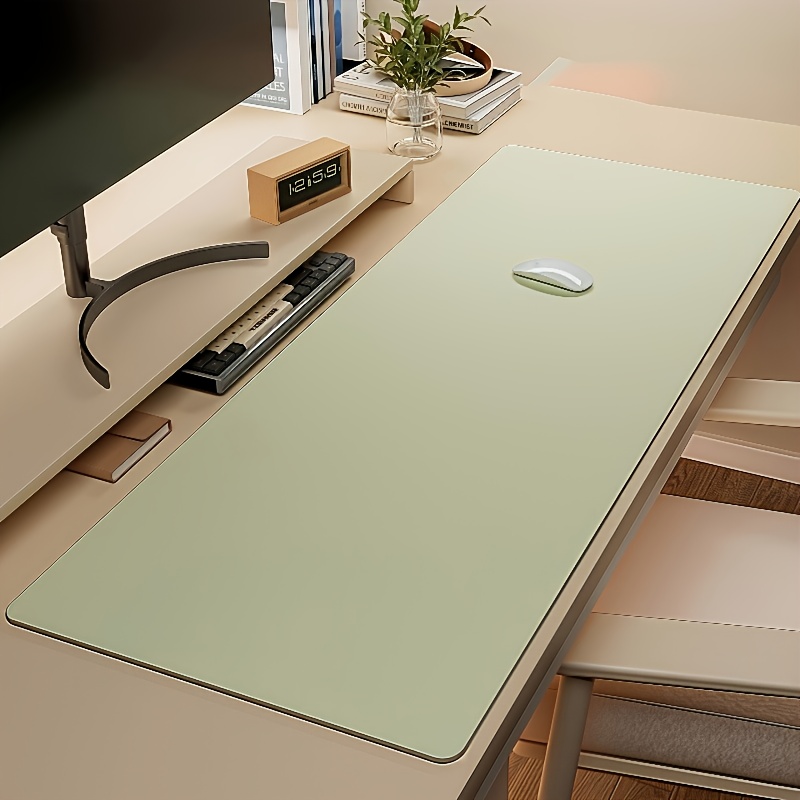 1PCS Large PU Leather Mouse Ma - Desk Pad Leather Large 评论和价格
