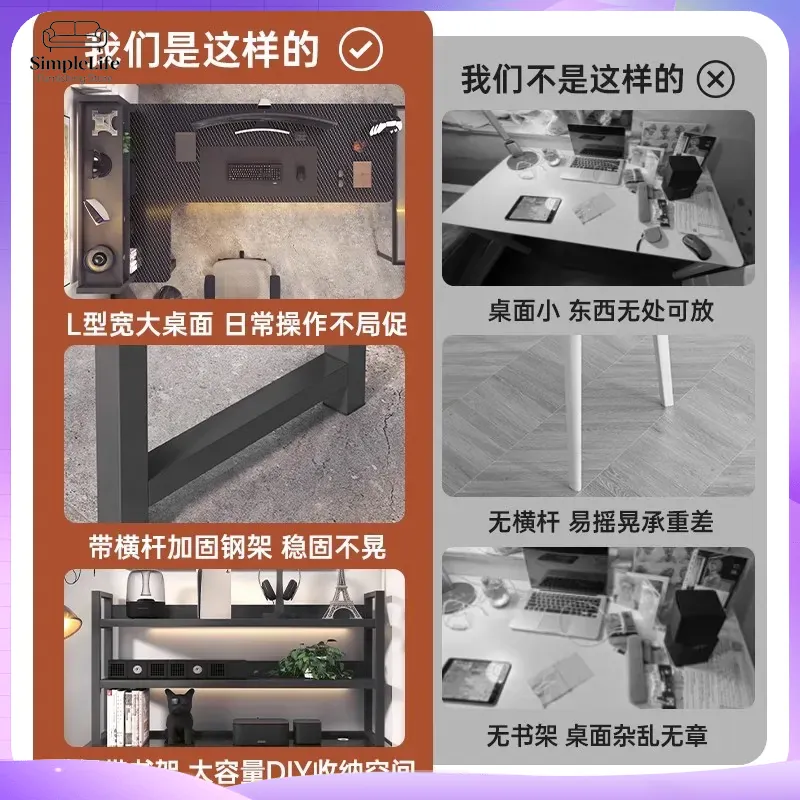 Corner Gaming Desk Computer De - Desk Setup Corner 评论和价格