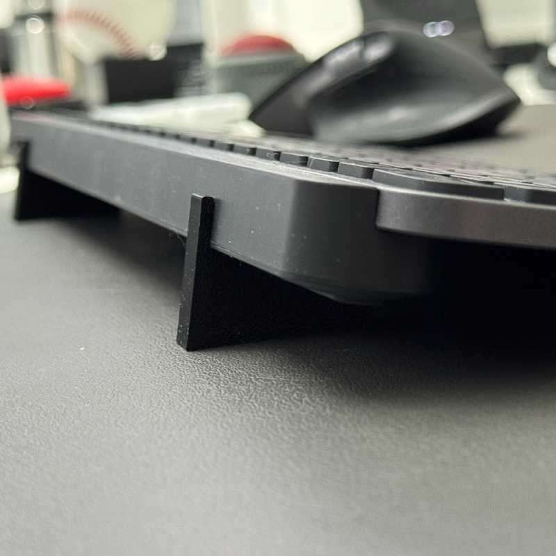Keyboard Riser Feet Stand, Erg - Ergonomic Desk Setup Keyboard 评论和价格