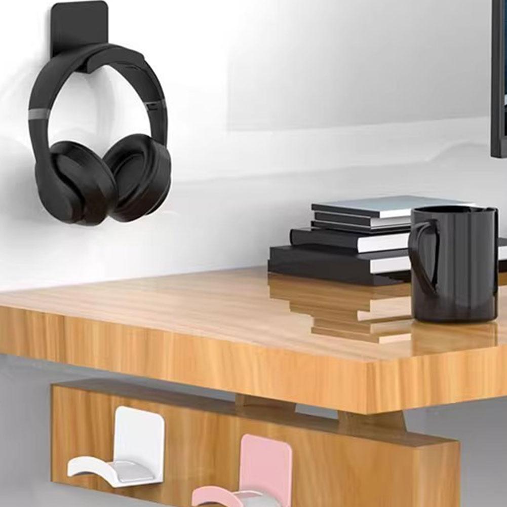 2Pcs Universal Plastic Wall Mo - Headphone Hook Under 评论和价格