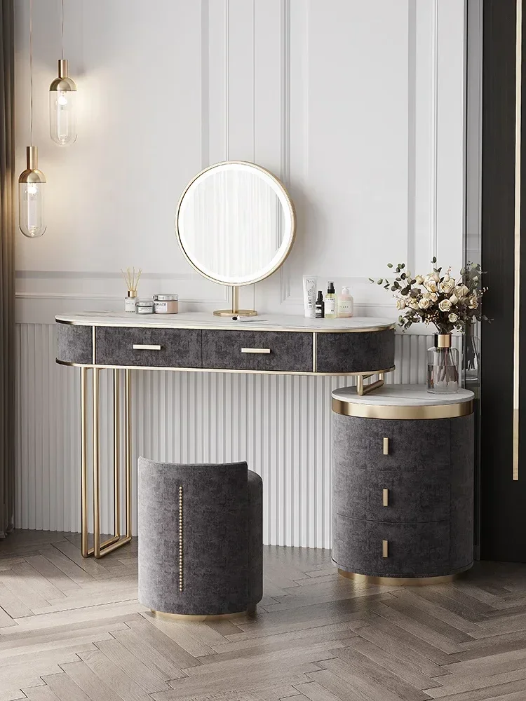 Bedroom Set European Furniture - Desk Vanity Setup 评论和价格