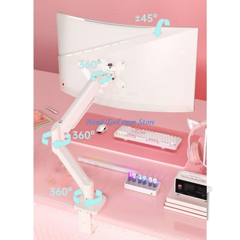 H37F Arm Monitor Holder Mount  - Desk Setup Monitor Arm 评论和价格