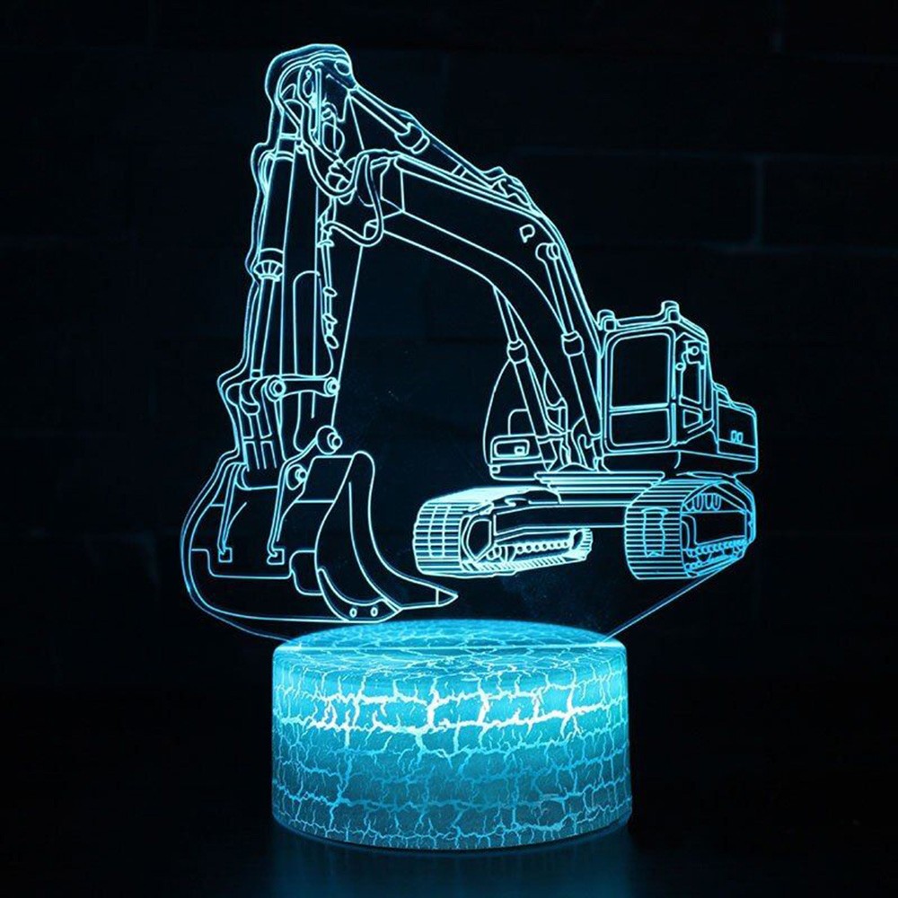 Construction Theme Excavator D - Desk Setup Kids 评论和价格