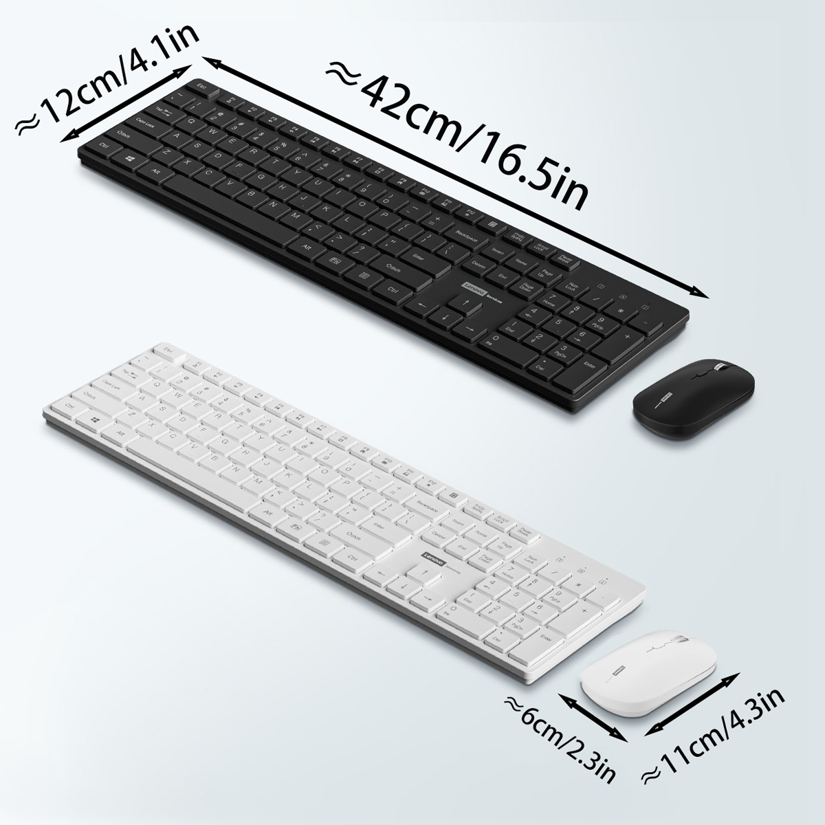 Lenovo KN220 Silent 2.4G Wirel - Desk Setup Keyboard 评论和价格