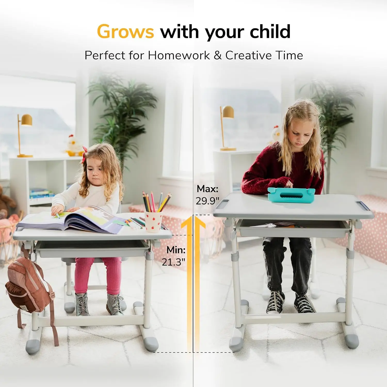 Mount-It! Kids Desk and Chair  - Desk Setup Kids 评论和价格