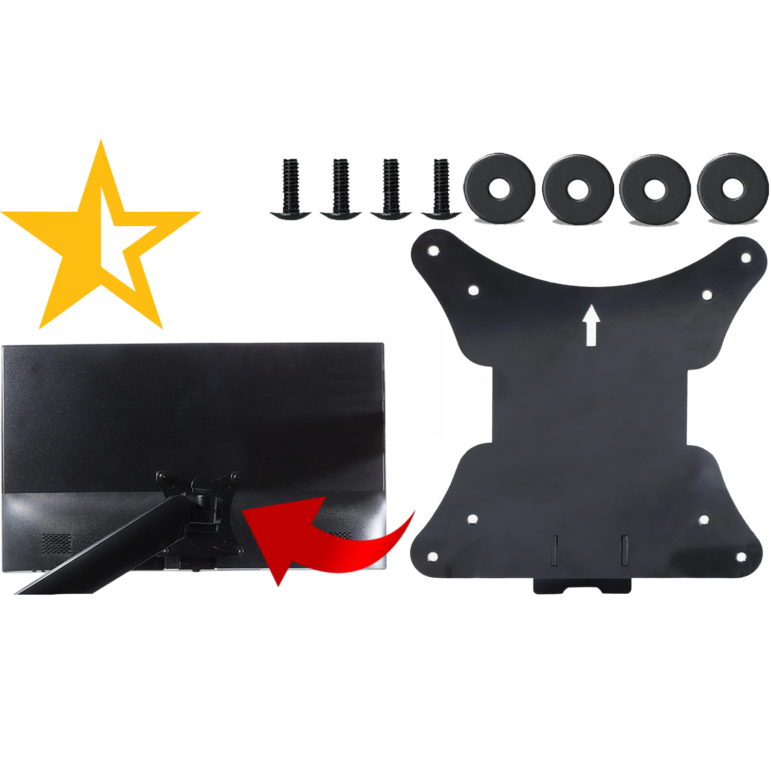 VESA Mount Adapter for Acer SH - Desk Setup Monitor Arm 评论和价格
