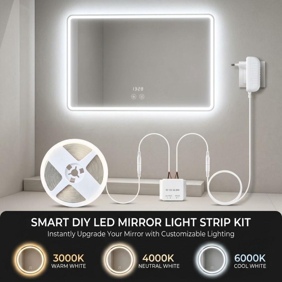 Mirror Touch Control 320LEDs D - Desk Setup Background 评论和价格