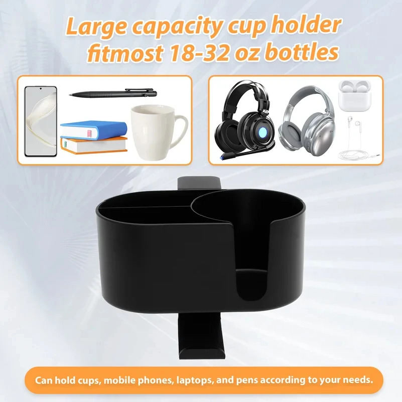 4 in 1 Desk Cup Holder Headpho - Headphone Hook Under 评论和价格