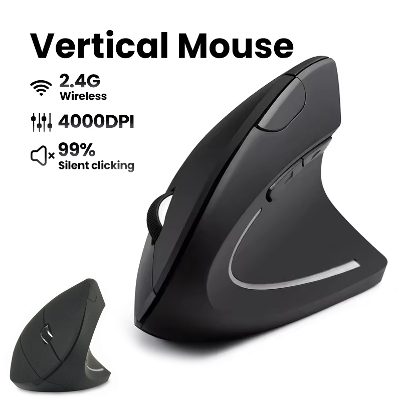 Ergonomic Wireless Mouse 1600  - Desk Setup For Work 评论和价格