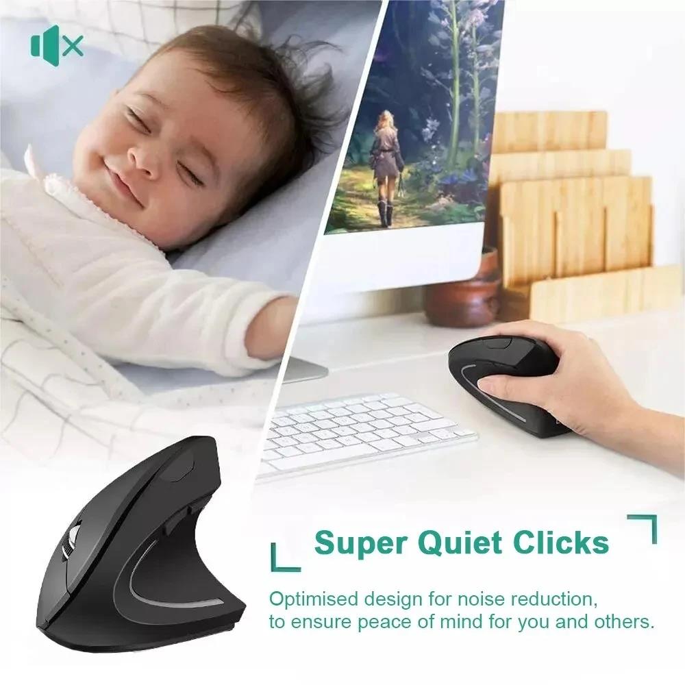 Ergonomic Wireless Mouse 1600  - Desk Setup For Work 评论和价格
