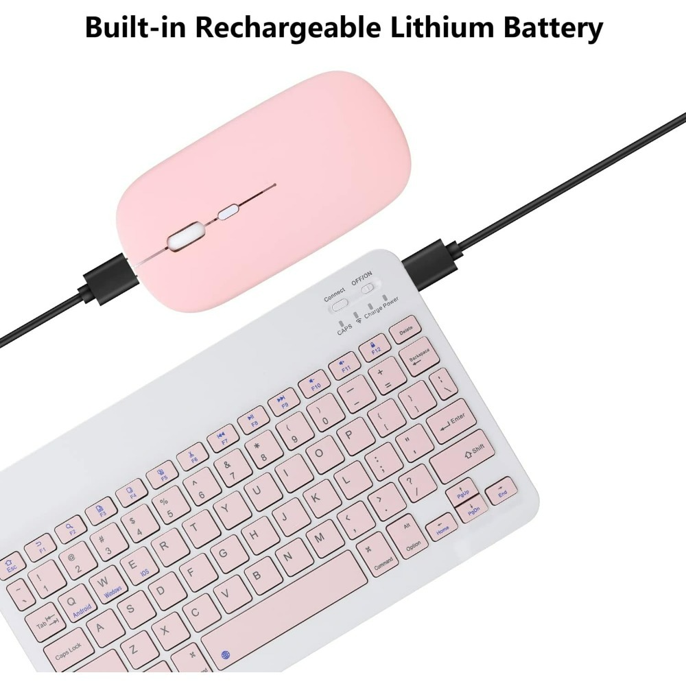 10 lnch Wireless  Bluetooth Mi - Desk Setup Keyboard 评论和价格