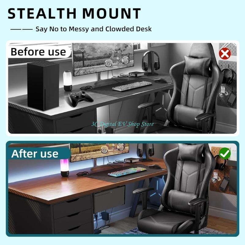 E74D Metal Under Desk Organize - Desk Setup Xbox 评论和价格