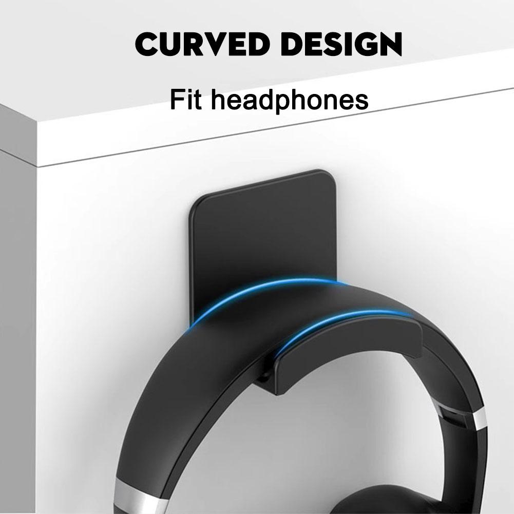 Universal Wall Mounted Headpho - Headphone Hook Under 评论和价格