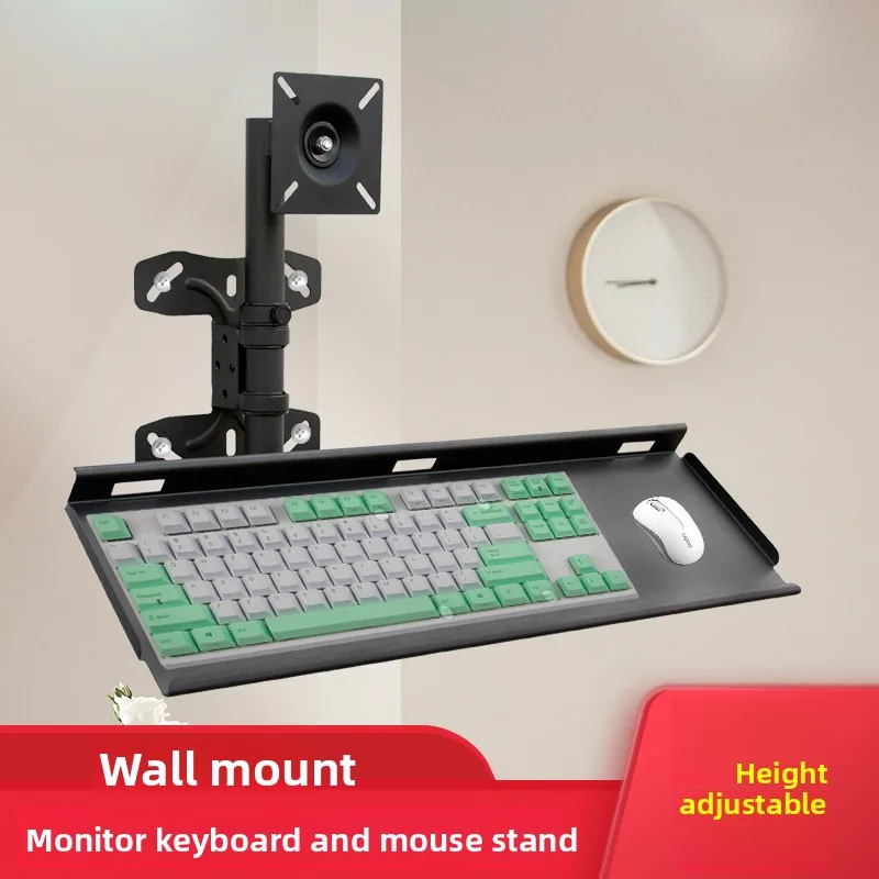 Adjustable Wall Keyboard Tray  - Ergonomic Desk Setup Keyboard 评论和价格