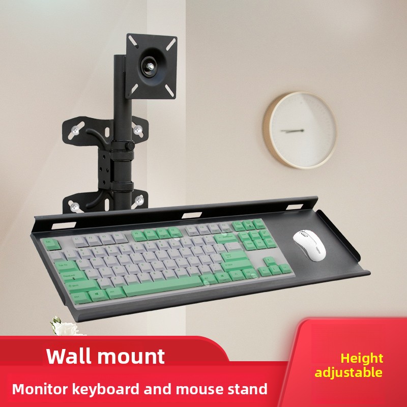 Adjustable Wall Keyboard Tray  - Ergonomic Desk Setup Keyboard 评论和价格