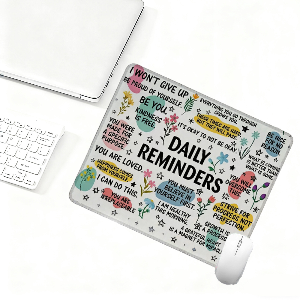 Style Positive Affirmation Mou - Desk Setup For Work 评论和价格
