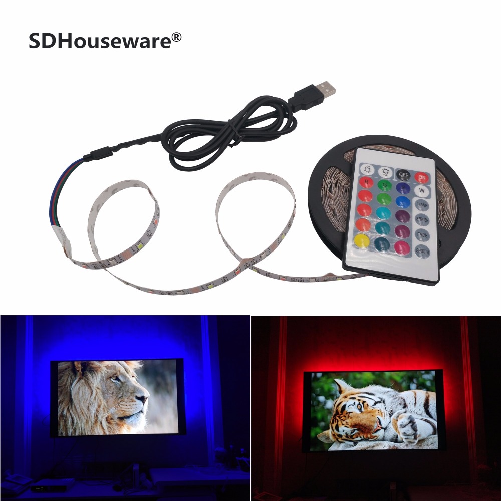 USB LED Strip Lamp 2835SMD DC5 - Desk Setup Background 评论和价格