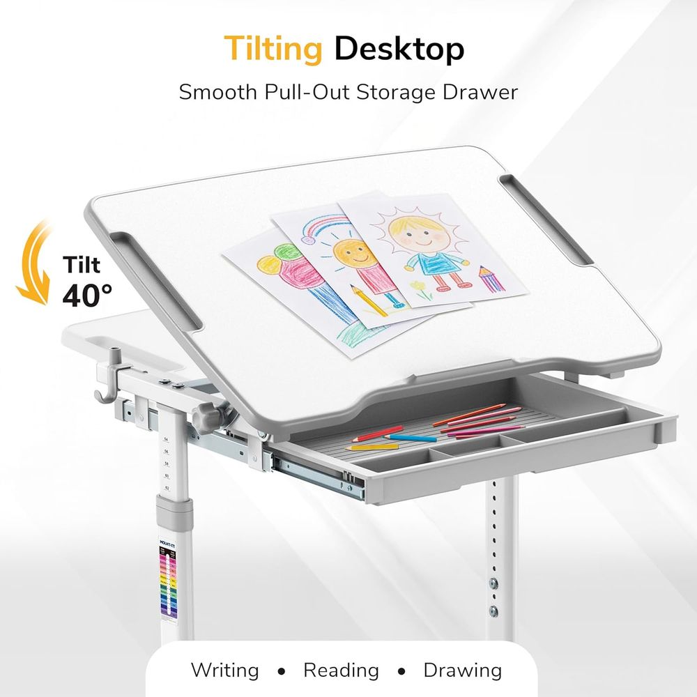Kids Desk and Chair Set Height - Desk Setup Kids 评论和价格