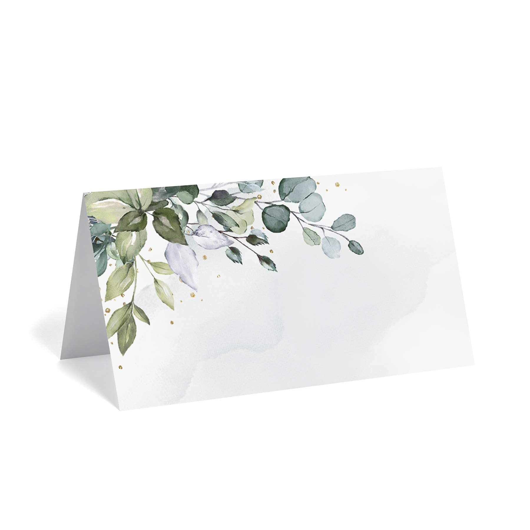 Green Leaf Watercolor Wedding  - Desk Setup Green 评论和价格