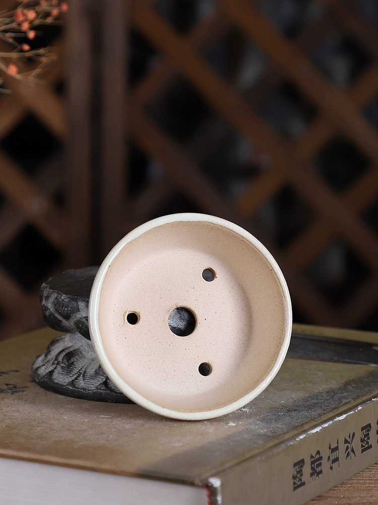 Porcelain Round Glazed Bonsai  - Desk Setup Green 评论和价格