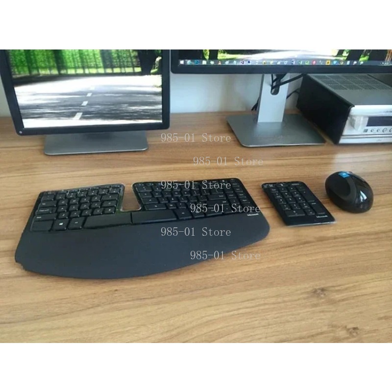 Wireless Keyboard and Mouse Se - Desk Setup Keyboard 评论和价格