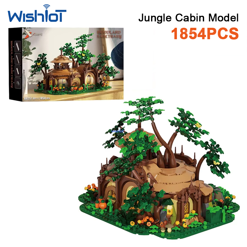 1854pcs Light-up Forest Castle - Desk Setup Kids 评论和价格