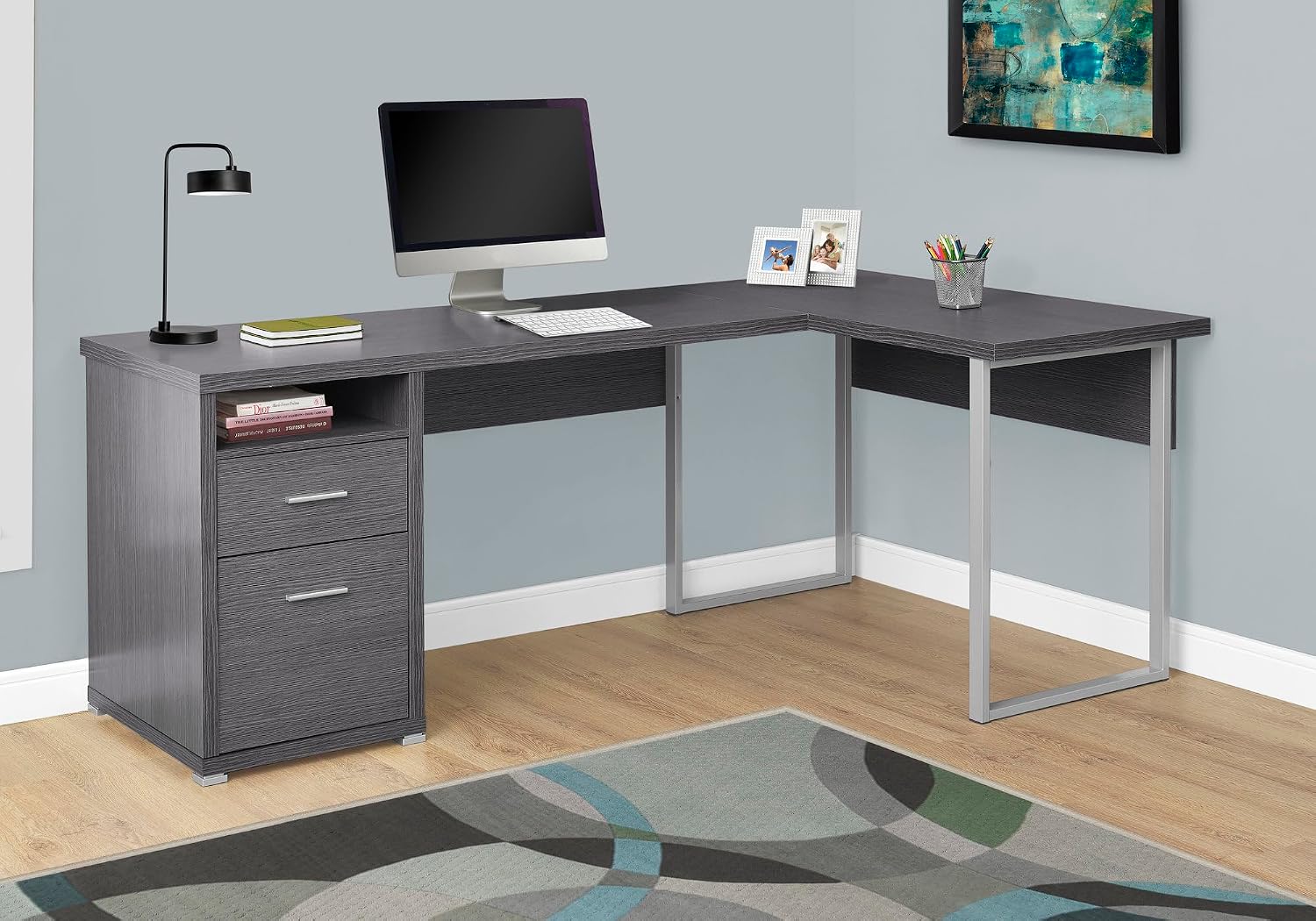 I 7257 Computer Desk, Home Off - Desk Setup Corner 评论和价格