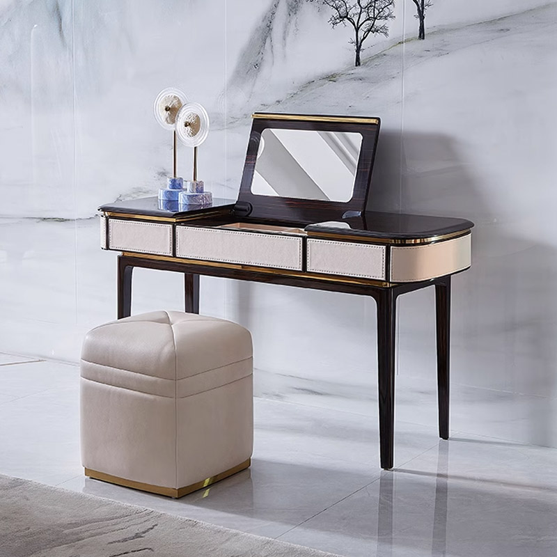 Modern Luxury Make up Dresser  - Desk Vanity Setup 评论和价格