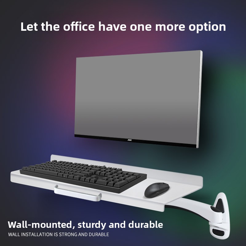 Industrial Wall Mounted Keyboa - Ergonomic Desk Setup Keyboard 评论和价格