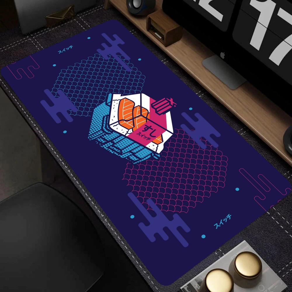 Tech Abstract Pattern Large Mo - Desk Setup For Work 评论和价格