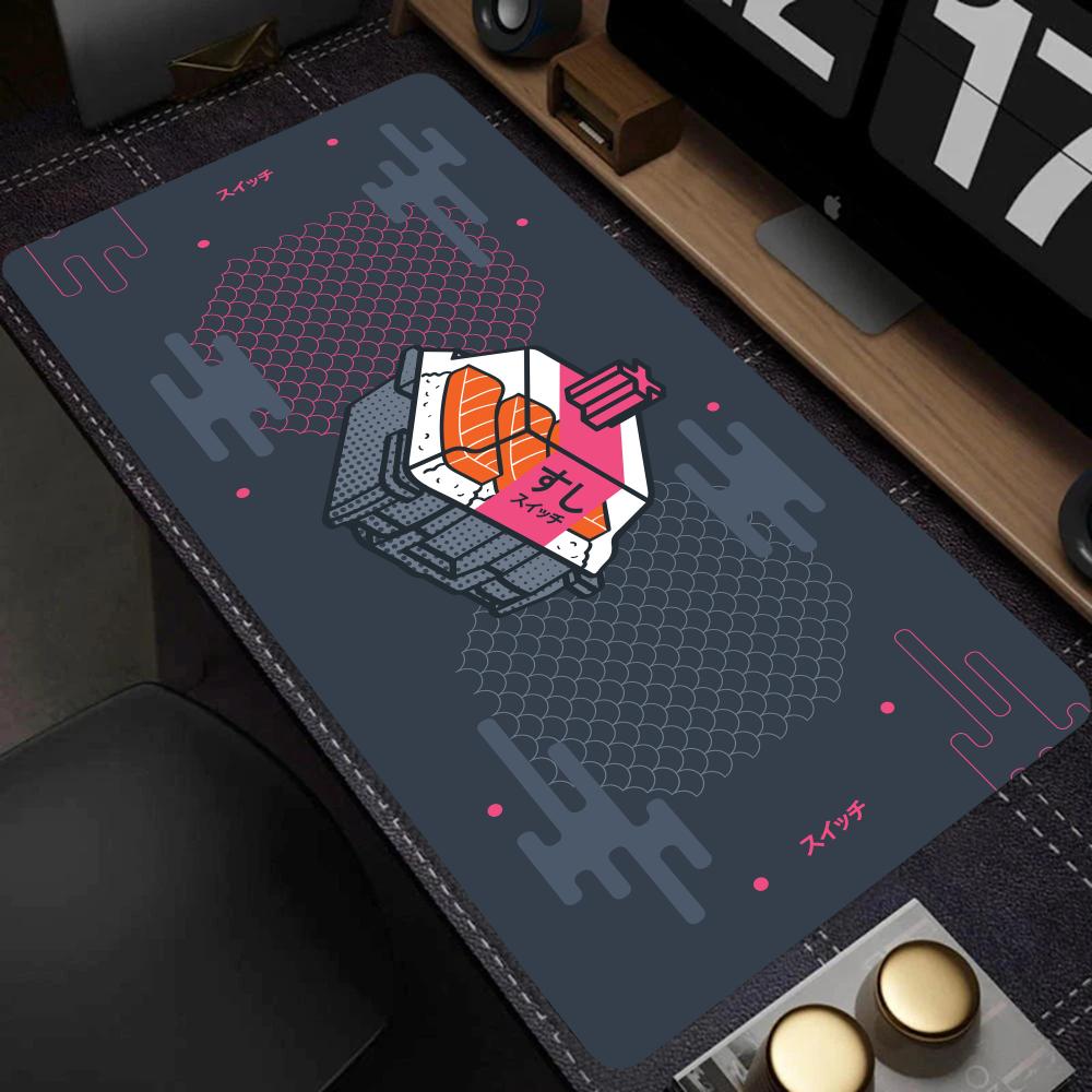 Tech Abstract Pattern Large Mo - Desk Setup For Work 评论和价格