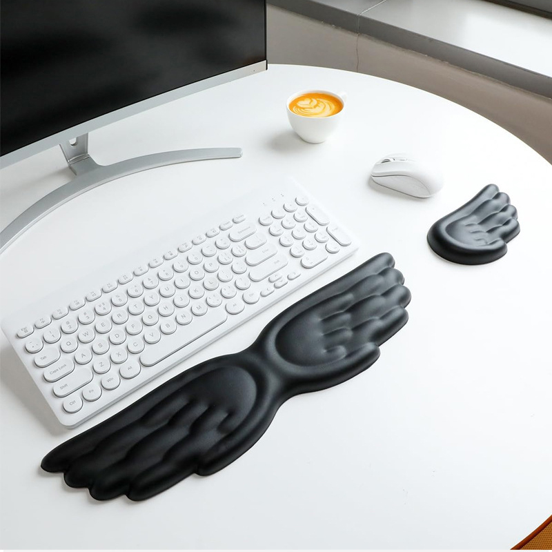 Keyboard Mouse Wrist Rest Ange - Desk Setup Keyboard 评论和价格