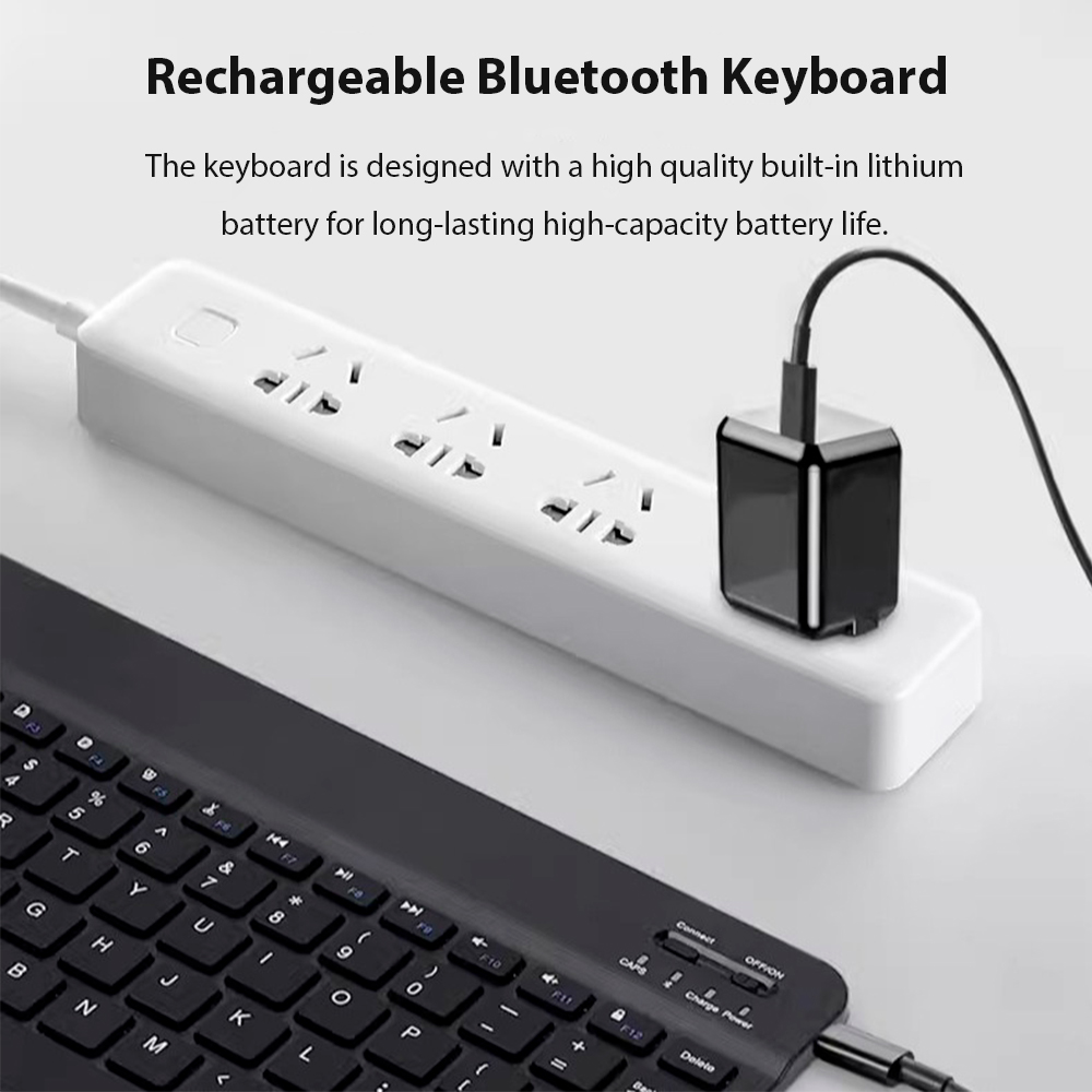 Bluetooth Wireless Keyboard Fo - Desk Setup Keyboard 评论和价格