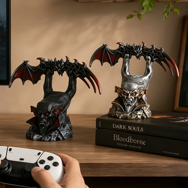 Spooky Vampire Bat Wing Resin  - Desk Setup Xbox 评论和价格