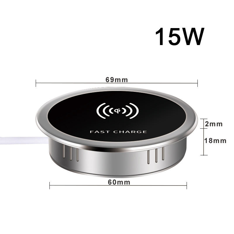 Desk Embedded Wireless Charger - Xiaomi Desk Setup 评论和价格