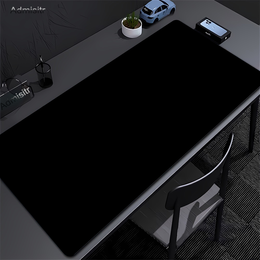 Large Black Mouse Pad Solid Co - Desk Pad Leather Large 评论和价格